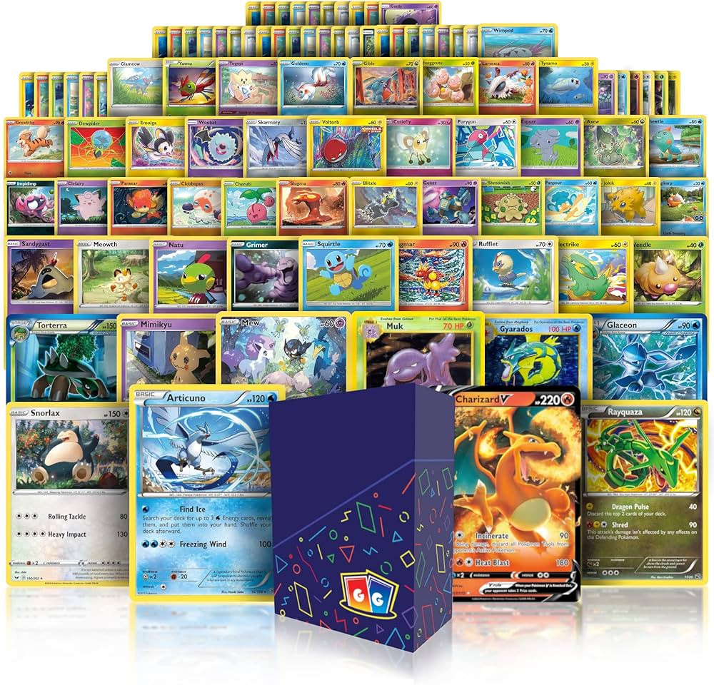Ultra Rare Starter Bundle | 100+ Authentic Cards | 1x Ultra Rare Guaranteed | Legendary, VSTAR, V... | Amazon (US)