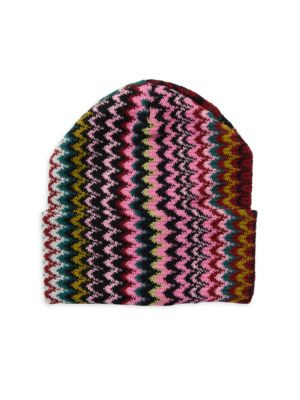 Missoni StripedWool Blend Beanie on SALE | Saks OFF 5TH | Saks Fifth Avenue OFF 5TH