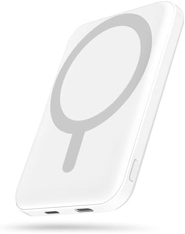 podoru for Magsafe Battery Pack, 5000mAh Magnetic Power Bank with Type-C Cable 20W PD Fast Chargi... | Amazon (US)