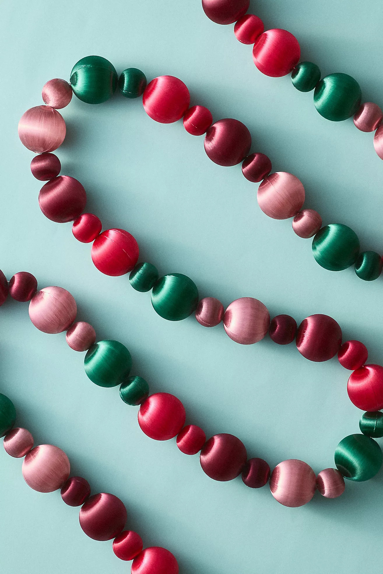 Satin Ball Garland | Anthropologie (US)