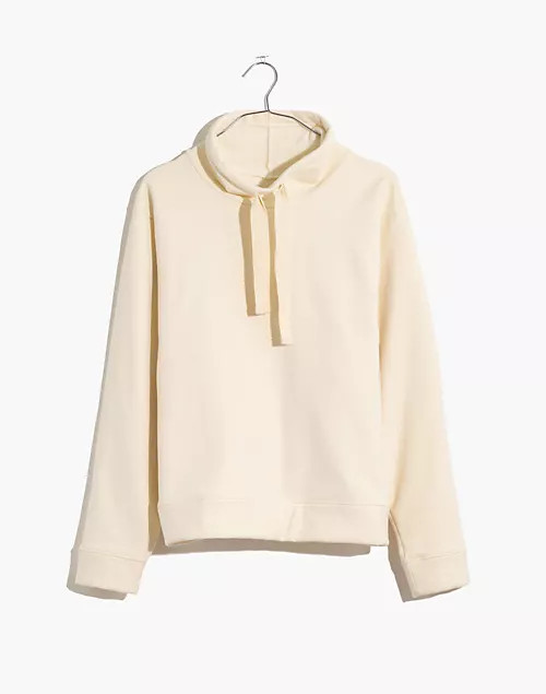 MWL Ribbed Funnelneck Sweatshirt | Madewell
