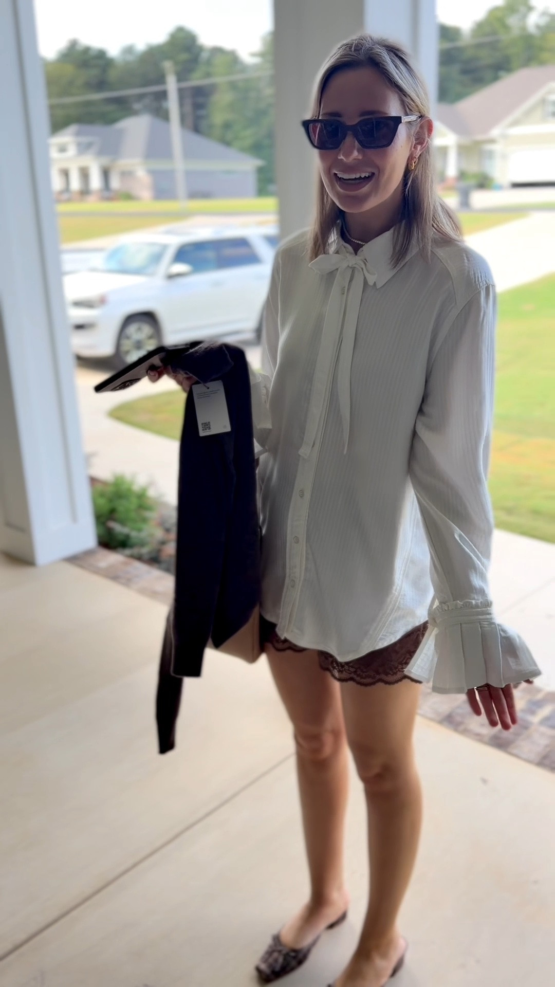 when the queen herself meets you at the door, you know it’s a good outfit 😂🤣
@fashionknowsnoage

#LTKootd #LTKdayinmylife #LTKgrwm