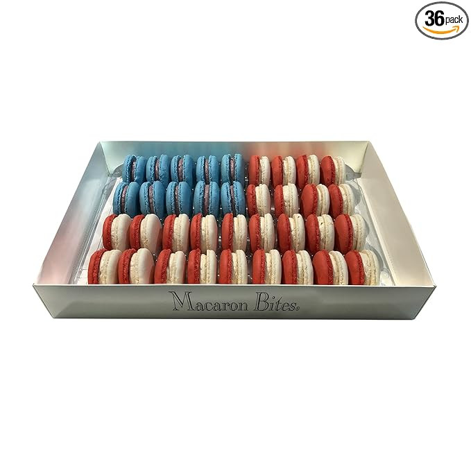 Macaron Cookies Gift Box of 36 - The American Flag | Amazon (US)