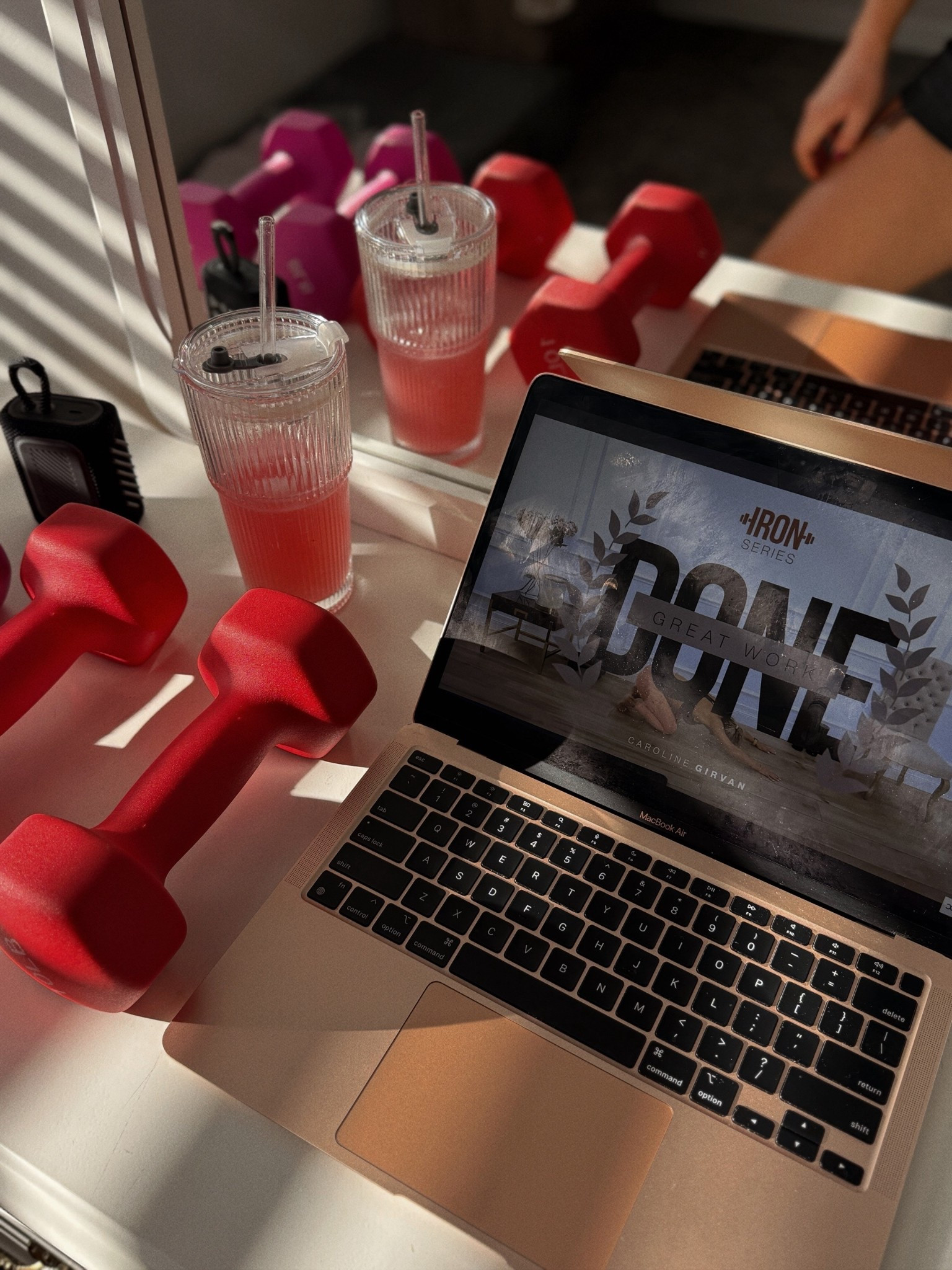 Day 12 of Caroline Girvan’s Iron Series 💪✅

#LTKfitnessgoals #LTKActive #LTKmorningroutine