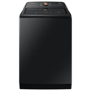 Samsung 5.5 cu. ft. Smart High-Efficiency Top Load Washer with Impeller and Auto Dispense System ... | The Home Depot