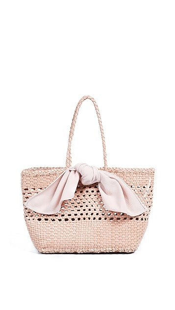 Edith Woven Leather Mini Tote | Shopbop