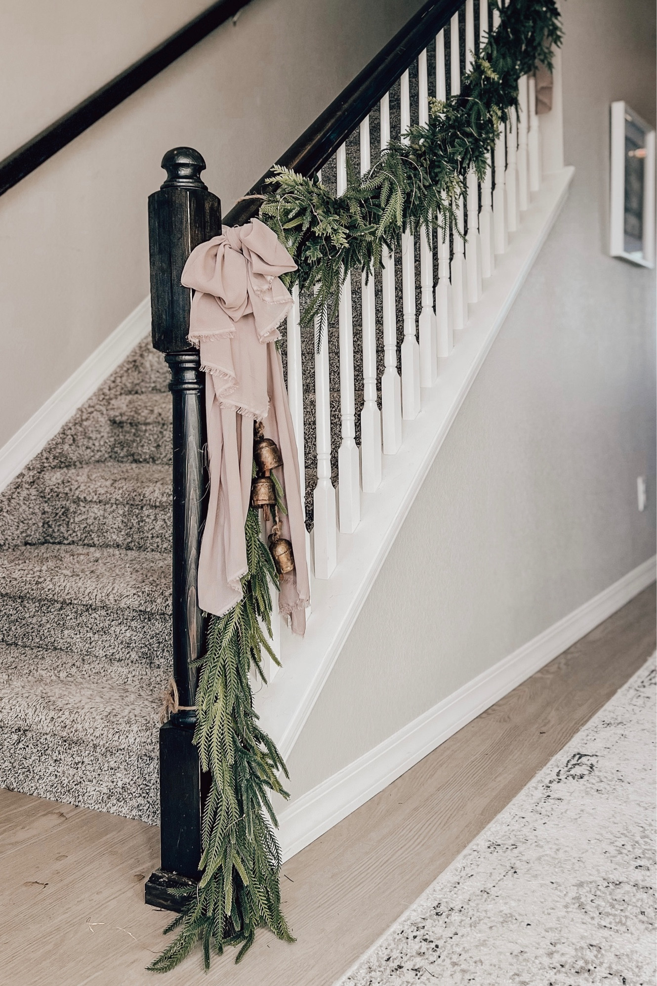 this fabric is perfect for those big bows in your christmas decor! #homedecor #christmasdecor 

#LTKSeasonal #LTKHoliday #LTKhome