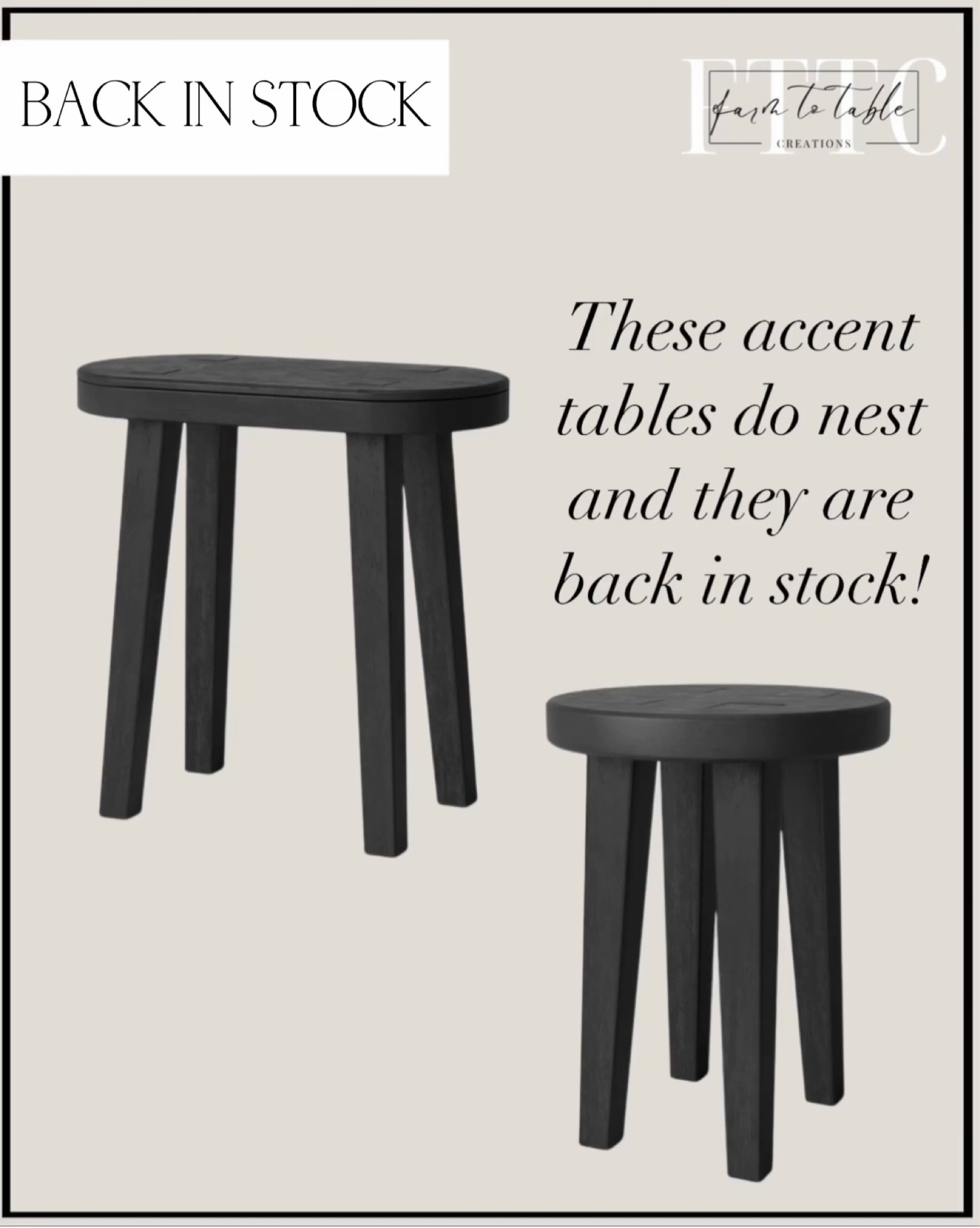 Woodland Carved Wood Accent Table … curated on LTK