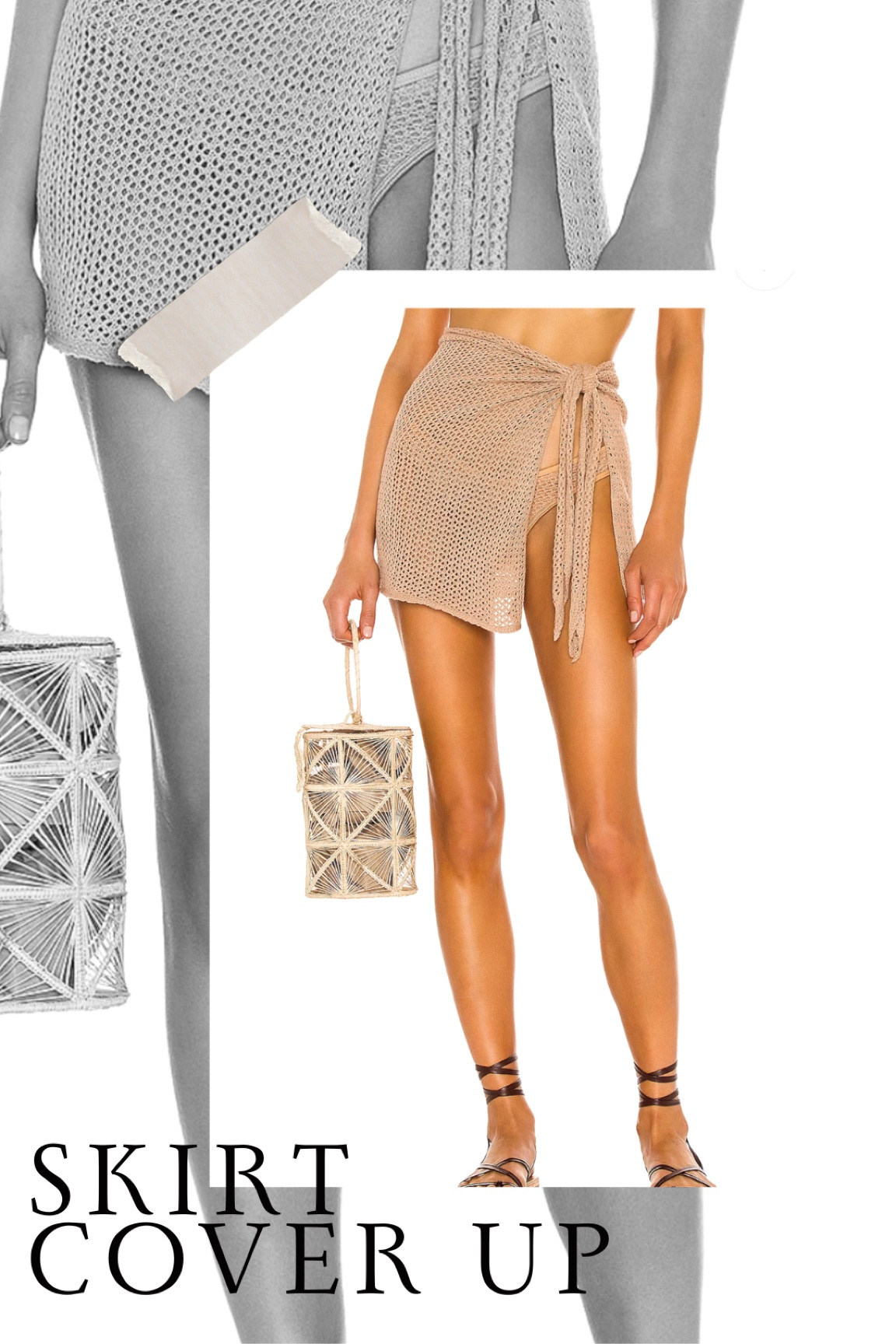 Use code : HAPPY20 for 20% off
Skirt cover up, beach skirt , pool skirt , vacation , revolve , sale , tie skirt , net skirt 

#LTKSale #LTKstyletip #LTKswim