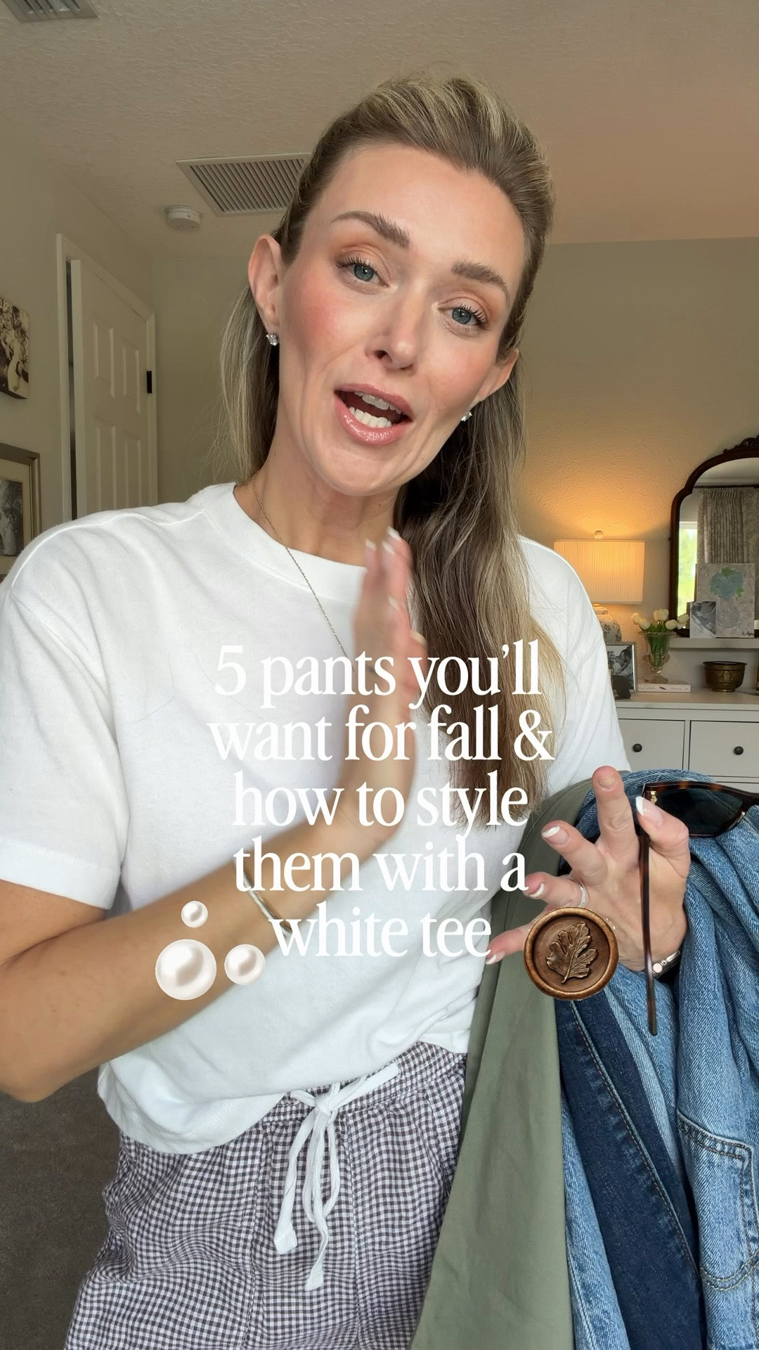 Five bottoms, one white tee, and plenty of outfit ideas for fall. 🤎 I’m styling two non-denim pants, brown gingham shorts, and my favorite light + dark wash Levi’s with jackets and accessories I already love.
white tee outfits, fall outfit ideas, Levi’s jeans, non denim pants, gingham shorts, classic wardrobe, everyday fall style, wardrobe staples

#LTKgrwm #LTKootd