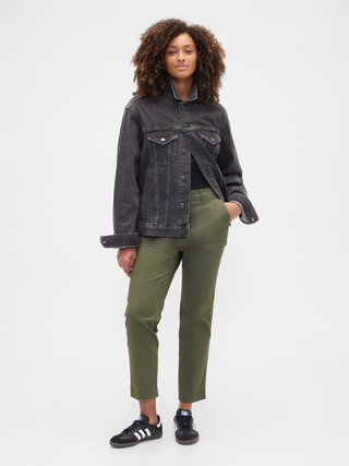 Mid Rise Downtown Khakis | Gap Factory