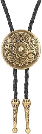 HUABOLA CALYN Bolo tie for Men Western Cowboy Native American Leather Necktie Accessories Bolo ti... | Amazon (CA)
