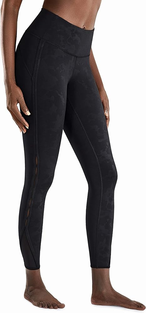 CRZ YOGA Naked Feeling High Waist Yoga Pants 7/8 Workout Leggings for Women -25 Inches | Amazon (US)