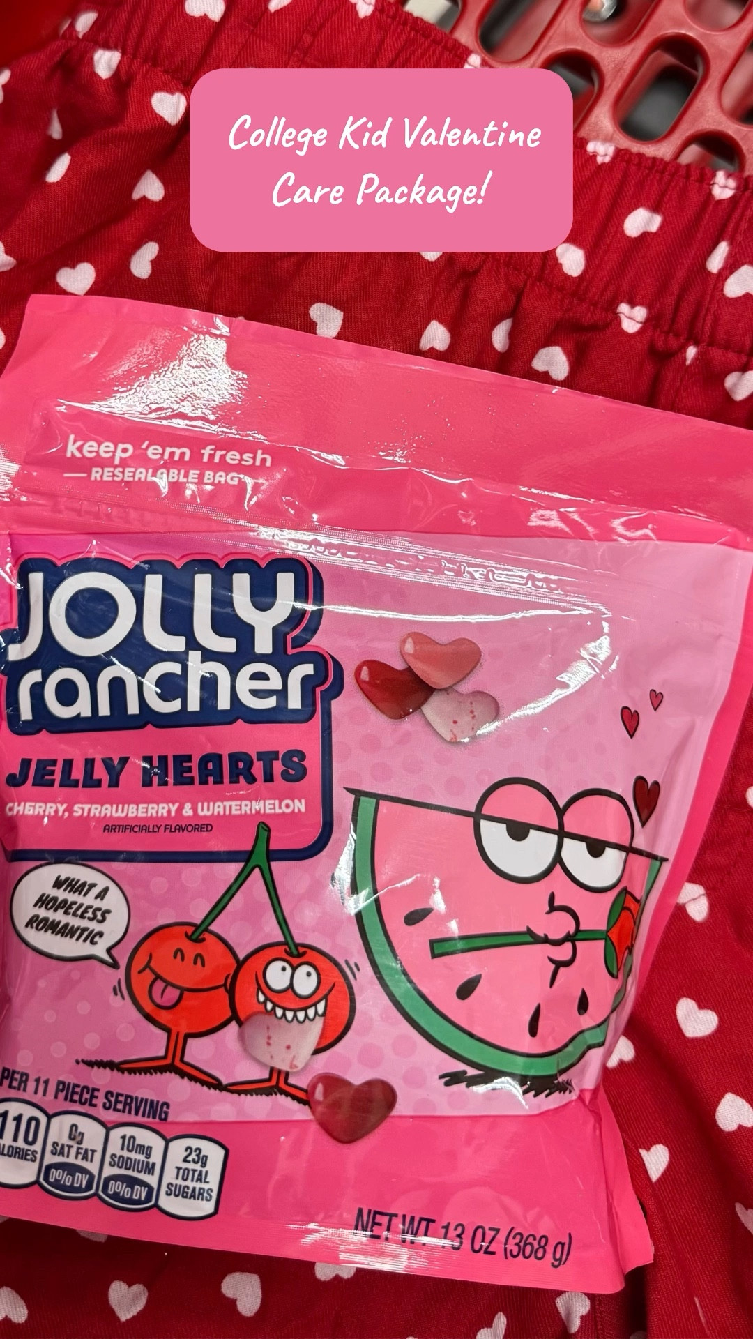 Sending a little love from home! ❤️ I’m sticking to a Red, White, and Pink theme for my college daughters Valentine’s care package, filling their care package with the everyday essentials they already love—just in a festive color palette.
Pro-tip: I’m aiming to get this in the mail by next week so it arrives with plenty of time for them to use and enjoy everything before Valentine’s Day! 💌

Stay tuned to see me package this all up for her next week! @Target 

#CollegeMom #ValentineCarePackage #CarePackageIdeas #RedWhiteAndPink #CollegeLife#LTKFindsUnder50

#LTKValentine #LTKSeasonal #LTKmomlife