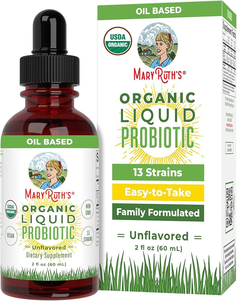 USDA Organic Liquid Probiotic | Digestive Health | Probiotics for Women | Probiotics for Men | Pr... | Amazon (US)
