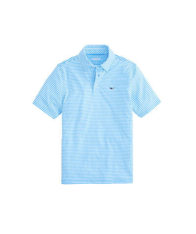 Boys Winstead Stripe Sankaty Performance Polo | Vineyard Vines