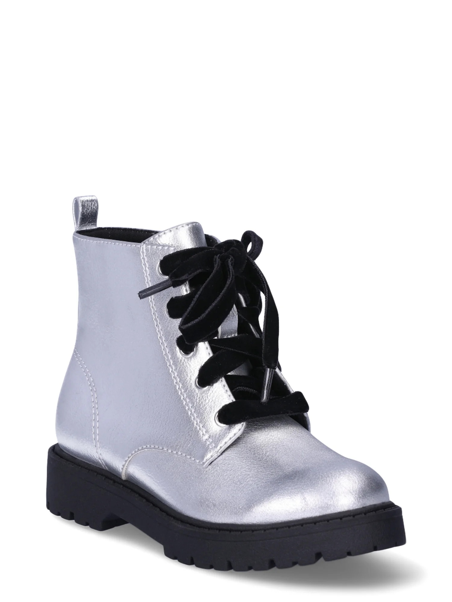 Wonder Nation Toddler Girls Combat Boot | Walmart (US)