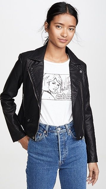 Ines Vegan Leather Jacket | Shopbop