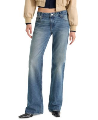 Good American Women's Vintage Low-Rise Bootcut Jeans - Indigo | Macy's