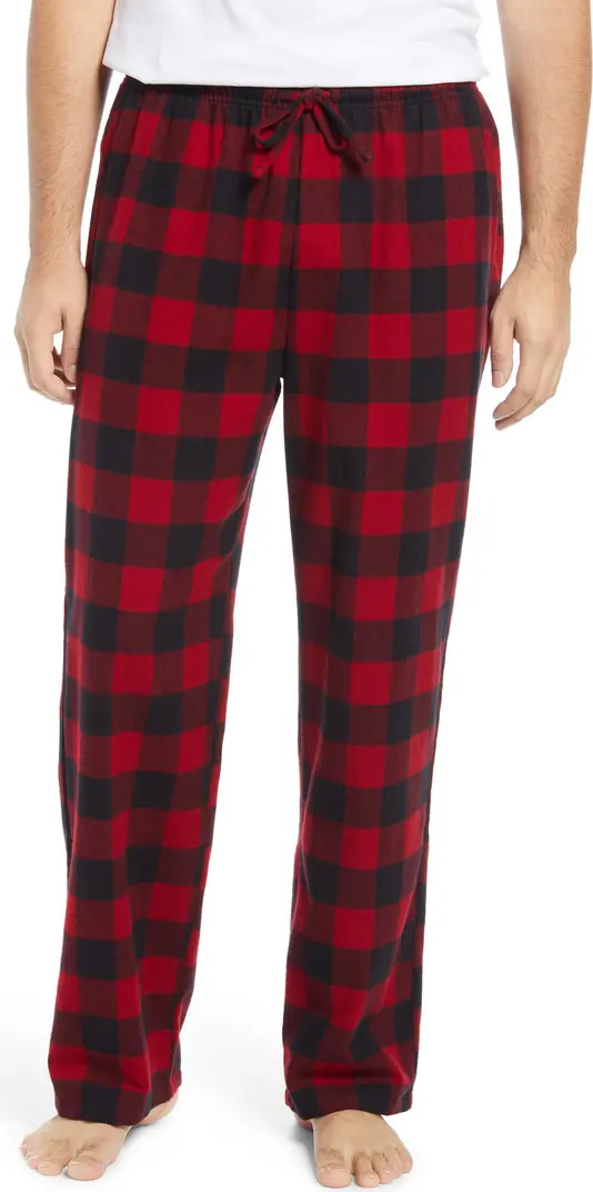 Men's Scotch Plaid Flannel Pajama Pants | Nordstrom