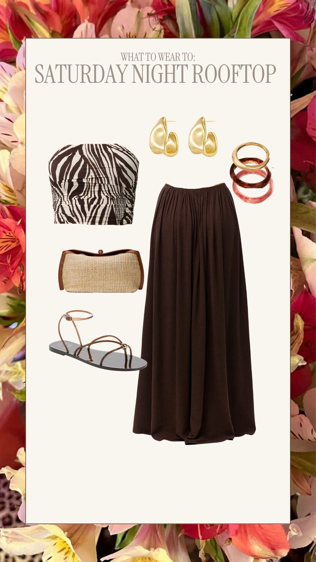 ootd, vacation outfit, date night, zebra, maxi skirt, strapless top, midsize style, brown outfit, resort, dinner, date night, beach

#LTKOver40 #LTKMidsize #LTKTall
