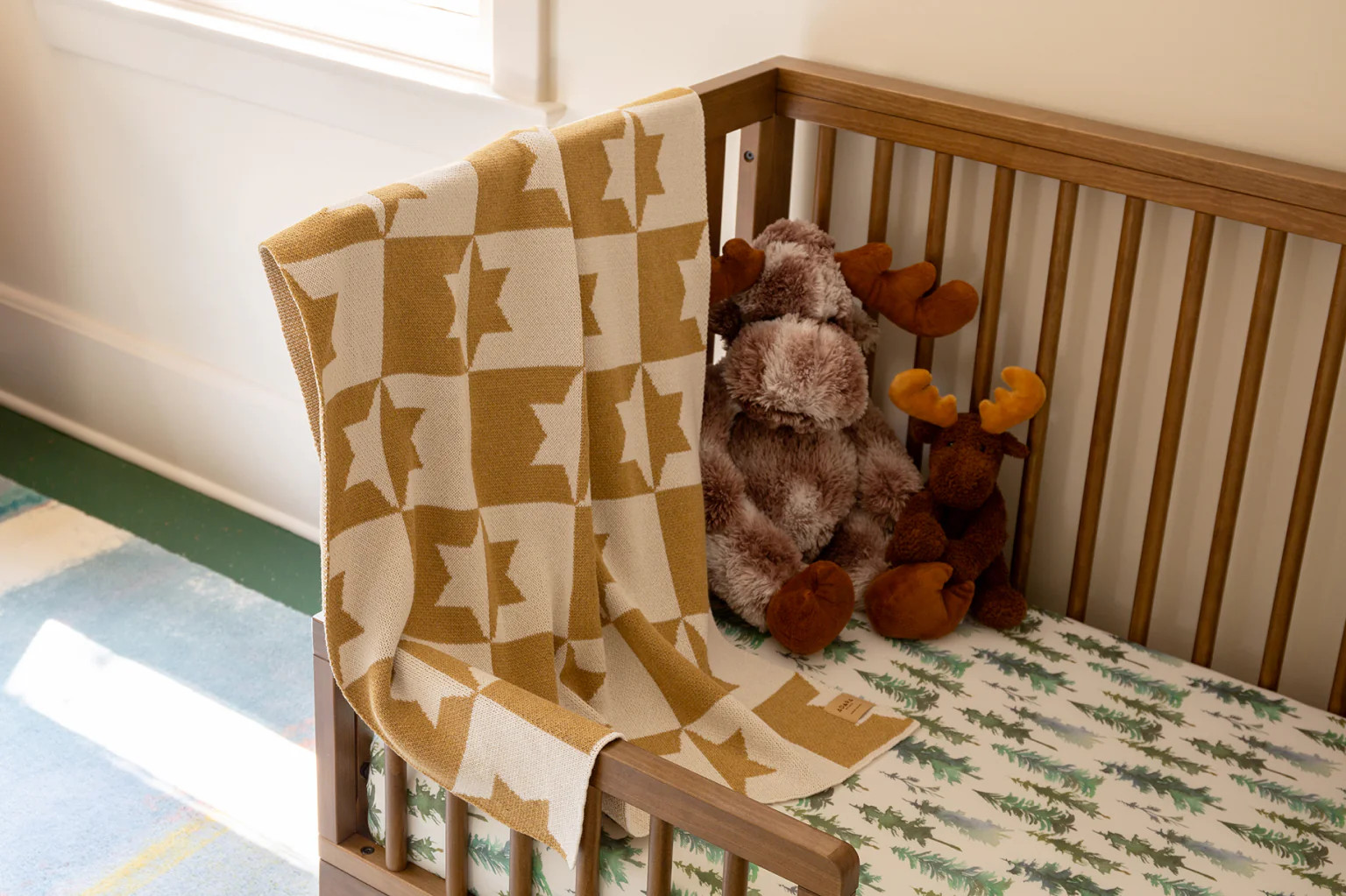 Jewish Heritage Baby Blanket - Star of David | Adara Rituals