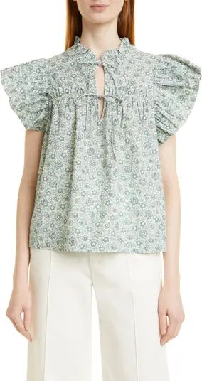 Ida Floral Cotton Top | Nordstrom