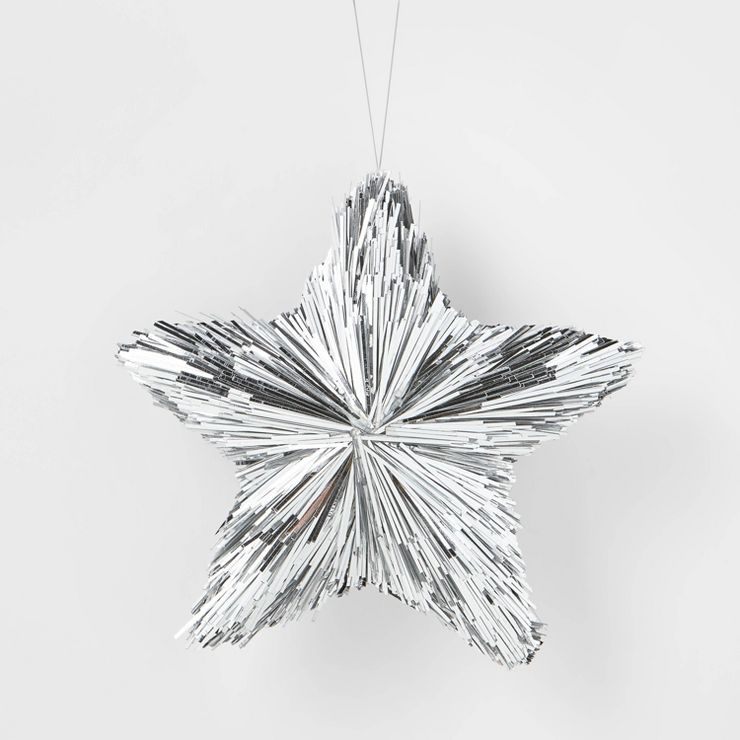 Tinsel Star Christmas Tree Ornament - Wondershop™ | Target