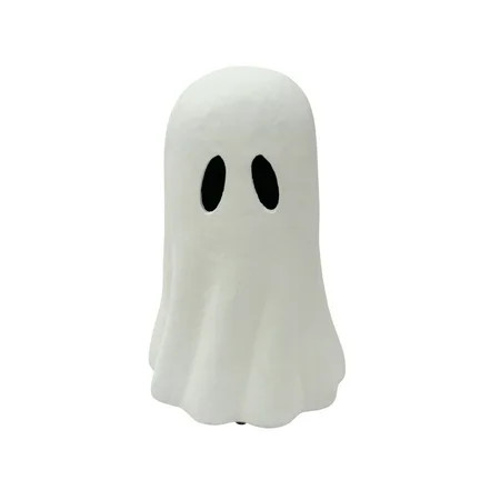 Paper Mache Ghost White Tabletop Decor, 11"Height, Halloween by Way To Celebrate | Walmart (US)