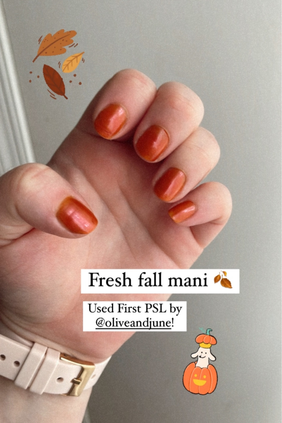 We love a fall mani 🍂 loving the fall colors from Olive & June! 

#LTKHalloween #LTKbeauty #LTKSeasonal