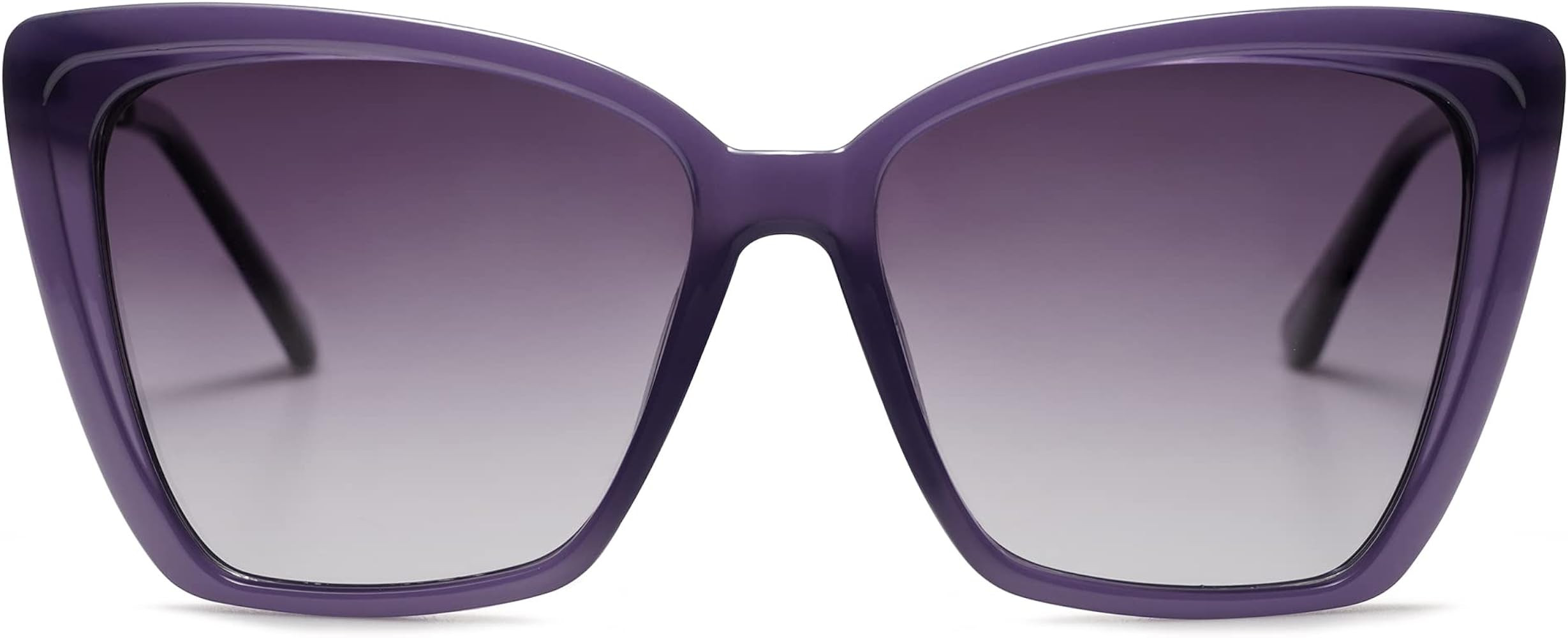 SOJOS Trendy Polarized Sunglasses For Women Retro Womens Oversized Square Cat Eye Sun Glasses UV ... | Amazon (US)