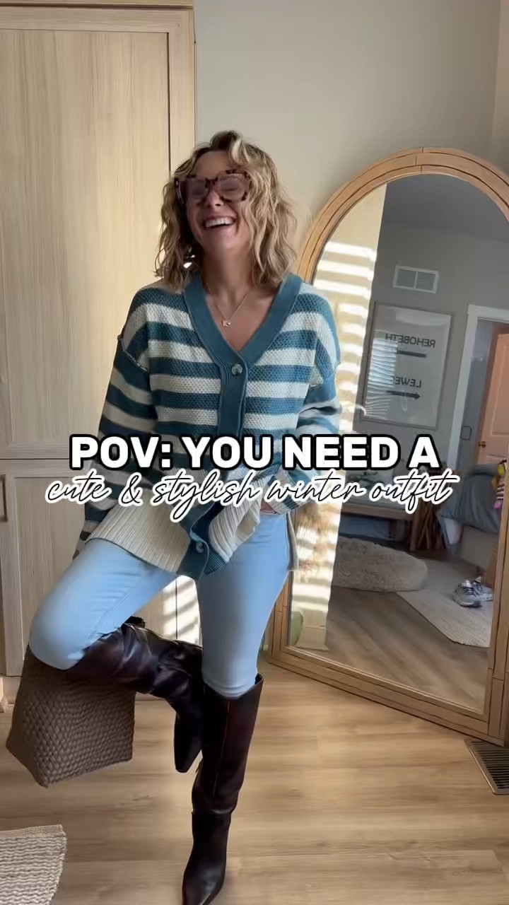 Cute & stylish winter outfit idea! TTS S / 2 / 27" ✨

old navy skinny jeans, skinny jeans, old navy denim, tall boots, riding boots, nordstrom boots, neutral short sleeve top, curly hair routine, petite fashion, Claire Tammaro 

#LTKFindsUnder50 #LTKFindsUnder100 #LTKStyleTip