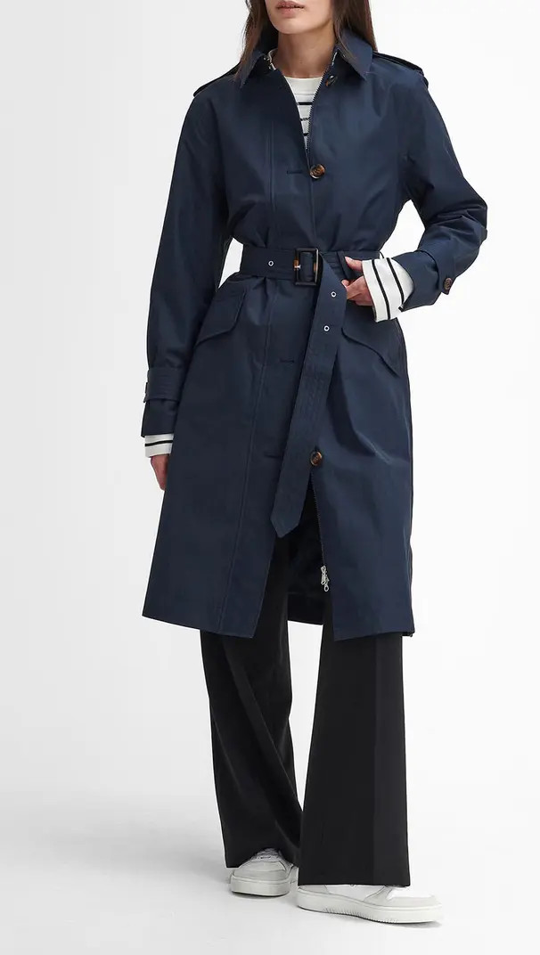 Barbour Camilla Waterproof Trench Coat | Nordstrom | Nordstrom