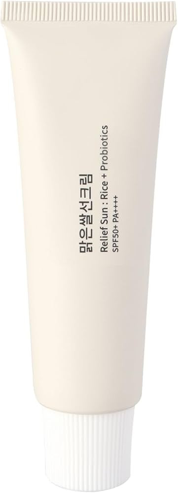 Relief Sun Organic Sunscreen SPF50+, PA++++ Rice and Probiotics | Korean Skin Care Solution for A... | Amazon (US)