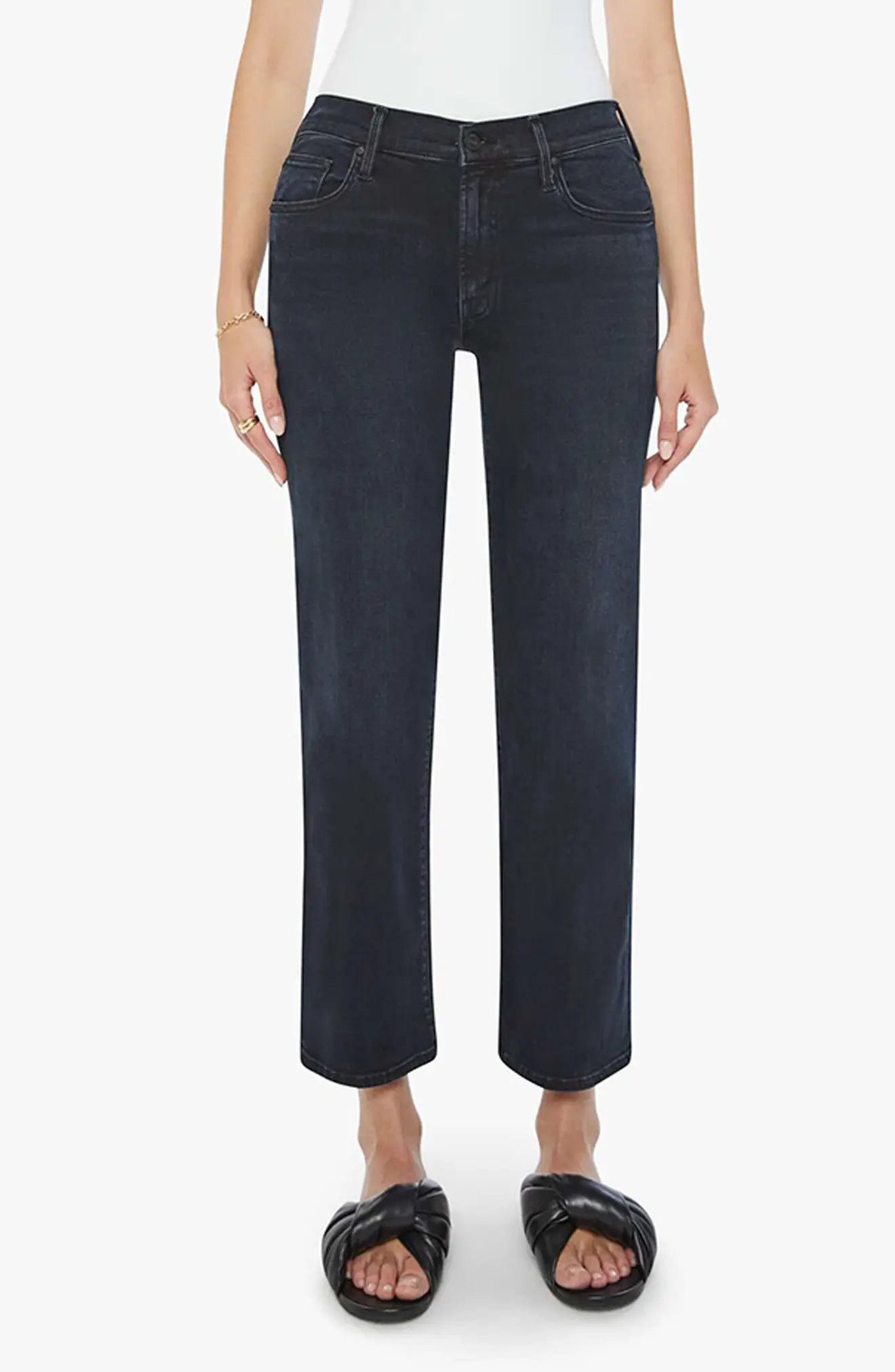 MOTHER The Rambler Ankle Straight Leg Jeans (Women) | Nordstrom | Nordstrom