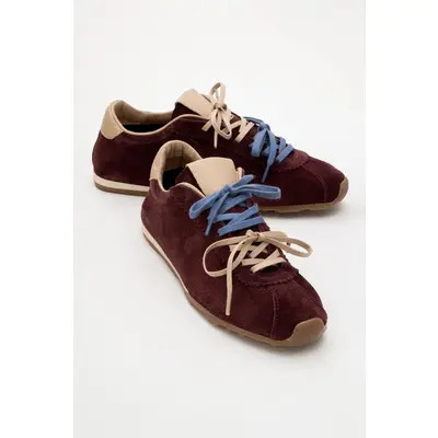 Forever & Always Shoes Crea Leather Sneakers in Silver Leather at Nordstrom, Size 9.5 | Nordstrom