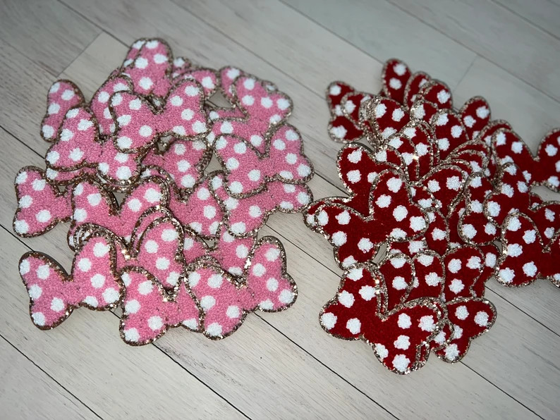 Minnie Mouse Chenille Red Bow Patch Disney Chenille Patch | Etsy | Etsy (US)