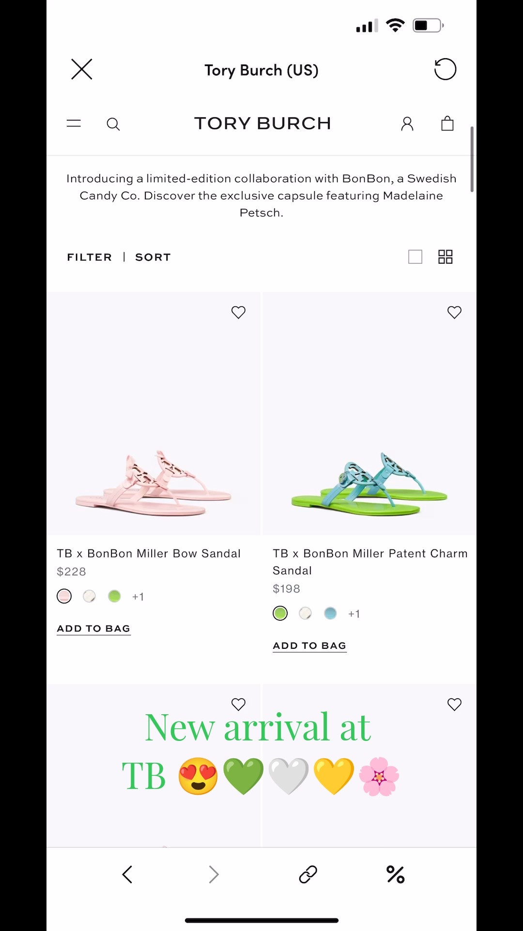 😍🥰 I'm in loveeeeeeeee with this beauty Collection by #Toryburch 🥰😍😍😍💛💚🌸🖤🤍

#LTKStyleTip #LTKU #LTKGiftGuide