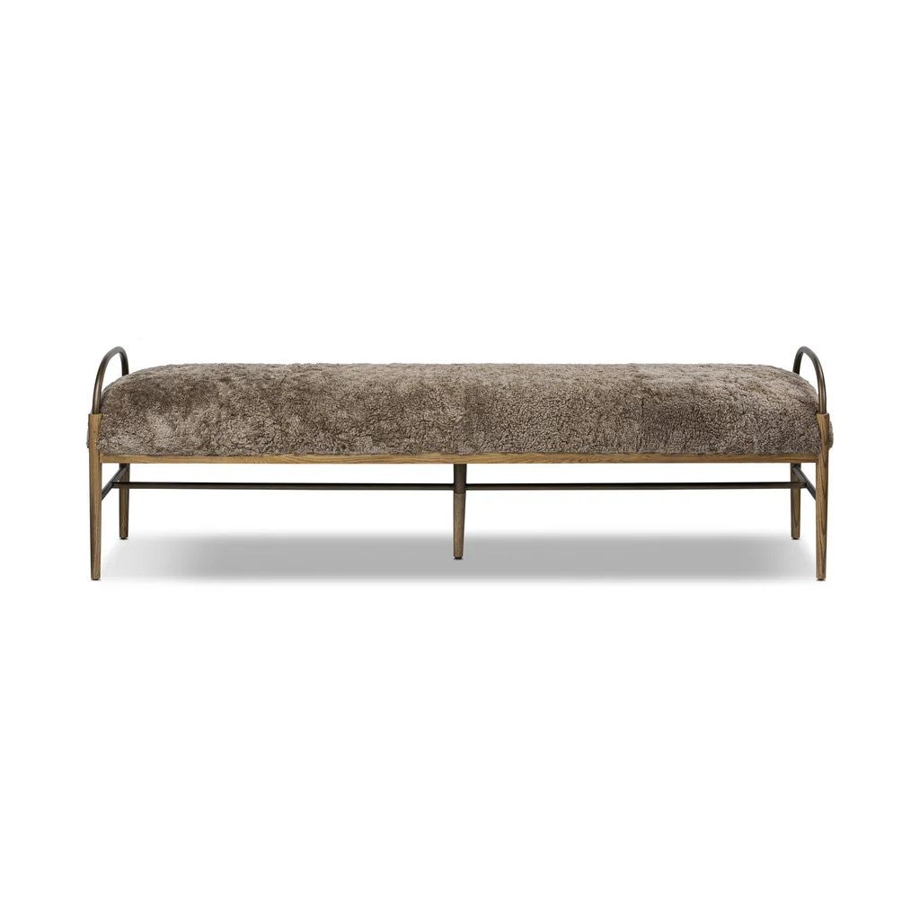 Amber Lewis x Four Hands Demi Accent Bench | 2Modern (US)