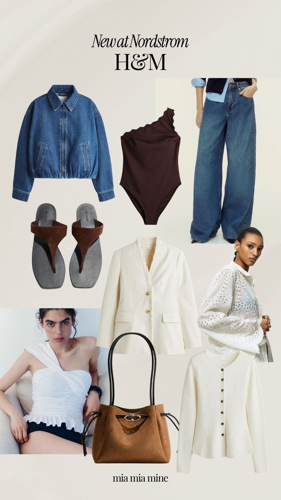 Nordstrom new summer arrivals and everything is under $100.
H&M is now available at Nordstrom - love the linen blazer, eyelet top, denim bomber jacket and suede sandals!

#LTKPetite #LTKOver40 #LTKootd
