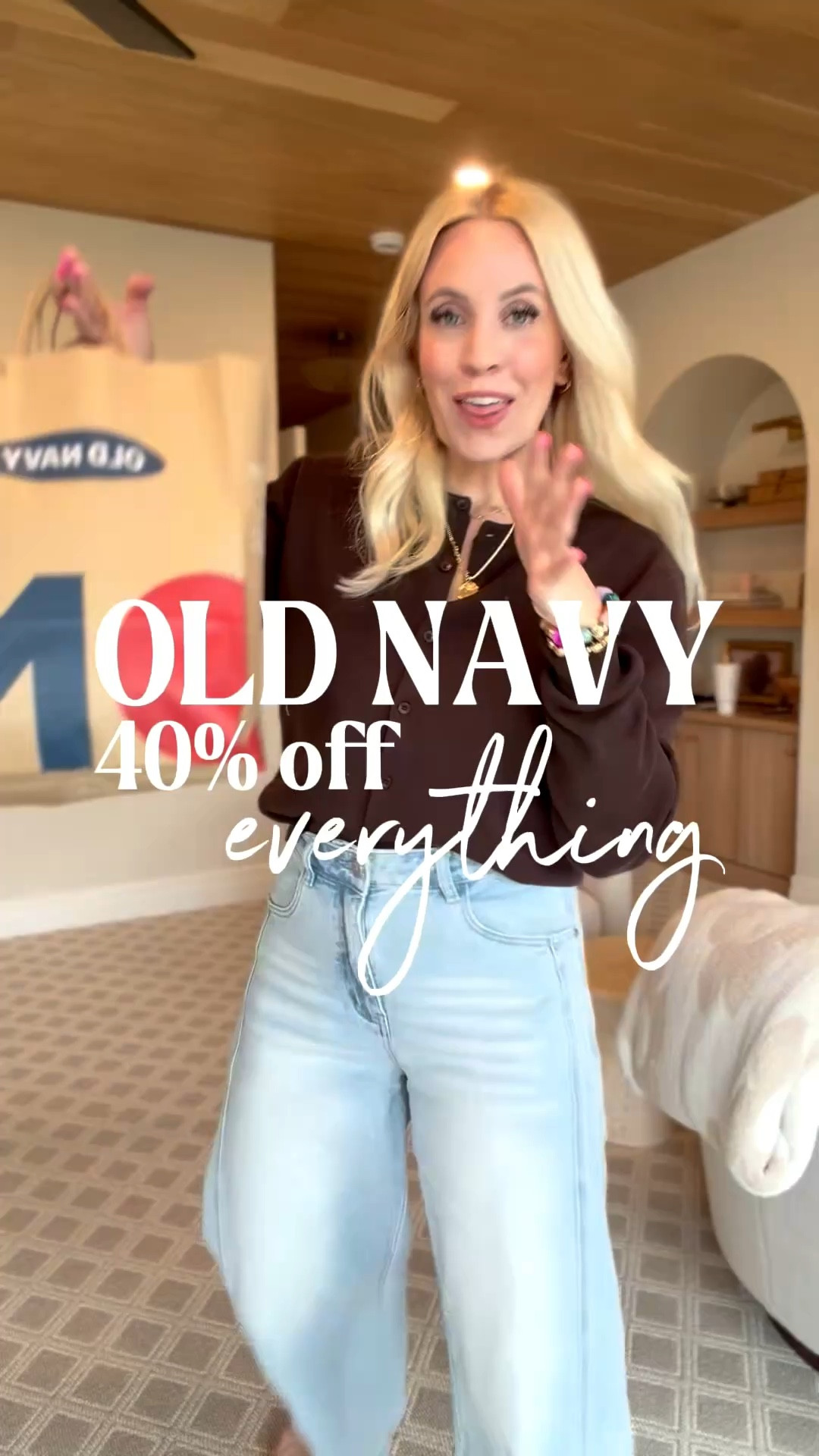 Old navy 40% off everything! 

#LTKmomlife #LTKSaleAlert #LTKootd