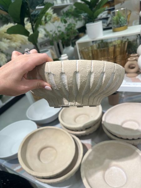 Fell in love with this little studio McGee ceramic bowl today! Perfect empty or styled with filler 😍

#LTKFindsUnder50 #LTKHome