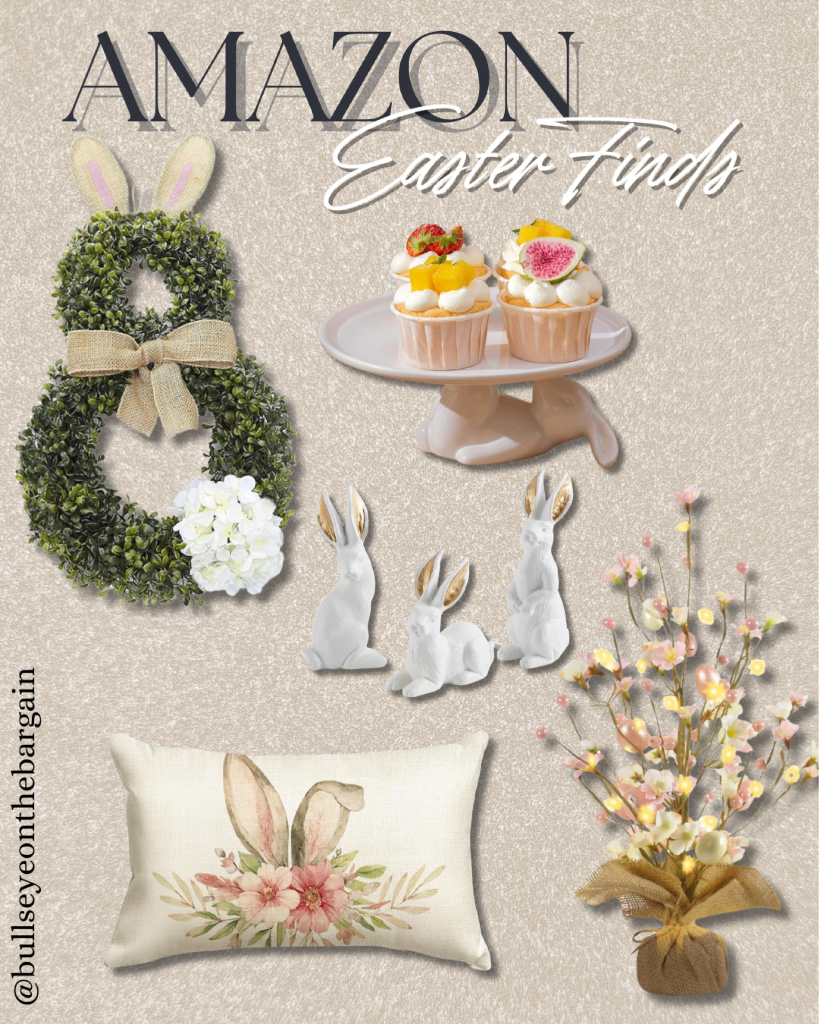 Amazon has everything you need for Easter decorating and hosting! Here are 5 of my favorite finds this season!! #ad @amazon #founditonamazon

#LTKFindsUnder50 #LTKHome #LTKSeasonal