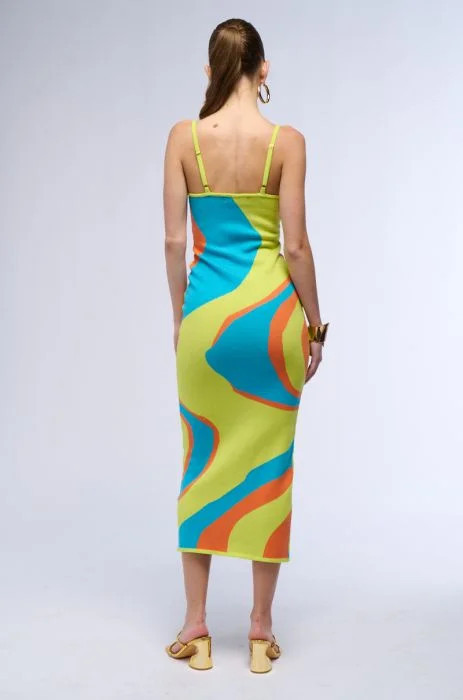 CALL ME CRAZY KNIT MIDI DRESS | AKIRA