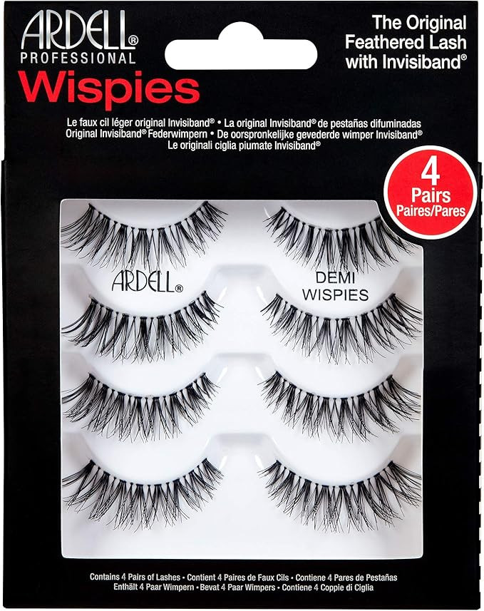 Os melhores 4 pares de cílios postiços naturais Ardell Demi Wispies | Amazon (BR)