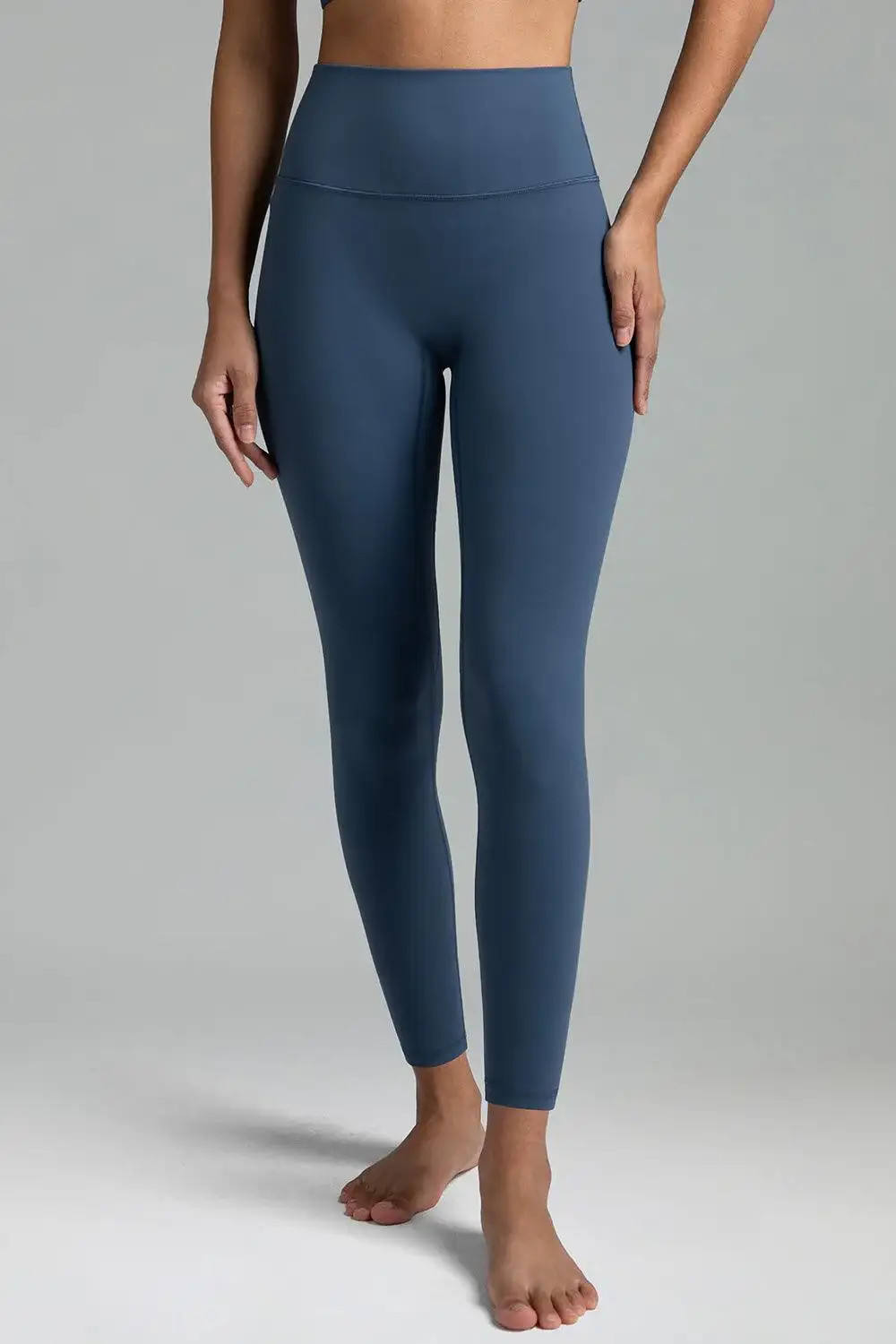 Dreamlux High Waisted No Front Seam 25" 7/8 Workout Legging | Colorfulkoala