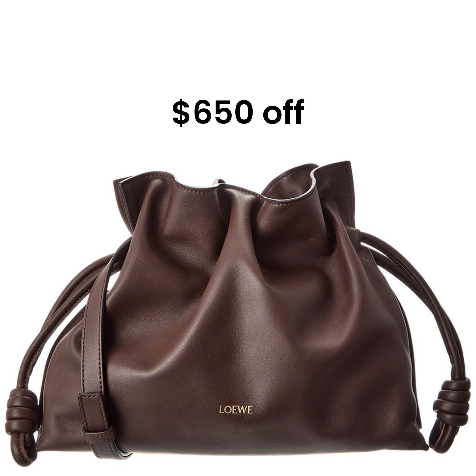 LOEWE MEDIUM FLAMENCO BROWN