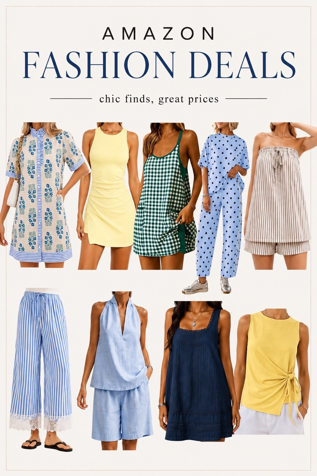 ✨ Amazon fashion deals are too good to miss! From effortless dresses and matching sets to comfy lounge looks and everyday essentials, these are the styles I’m adding to my cart. 🤍

🛍️ Shop today’s best Amazon fashion deals before your favorites sell out! Everything is linked in my LTK for easy shopping.

#LTKootd #LTKPetite #LTKSaleAlert