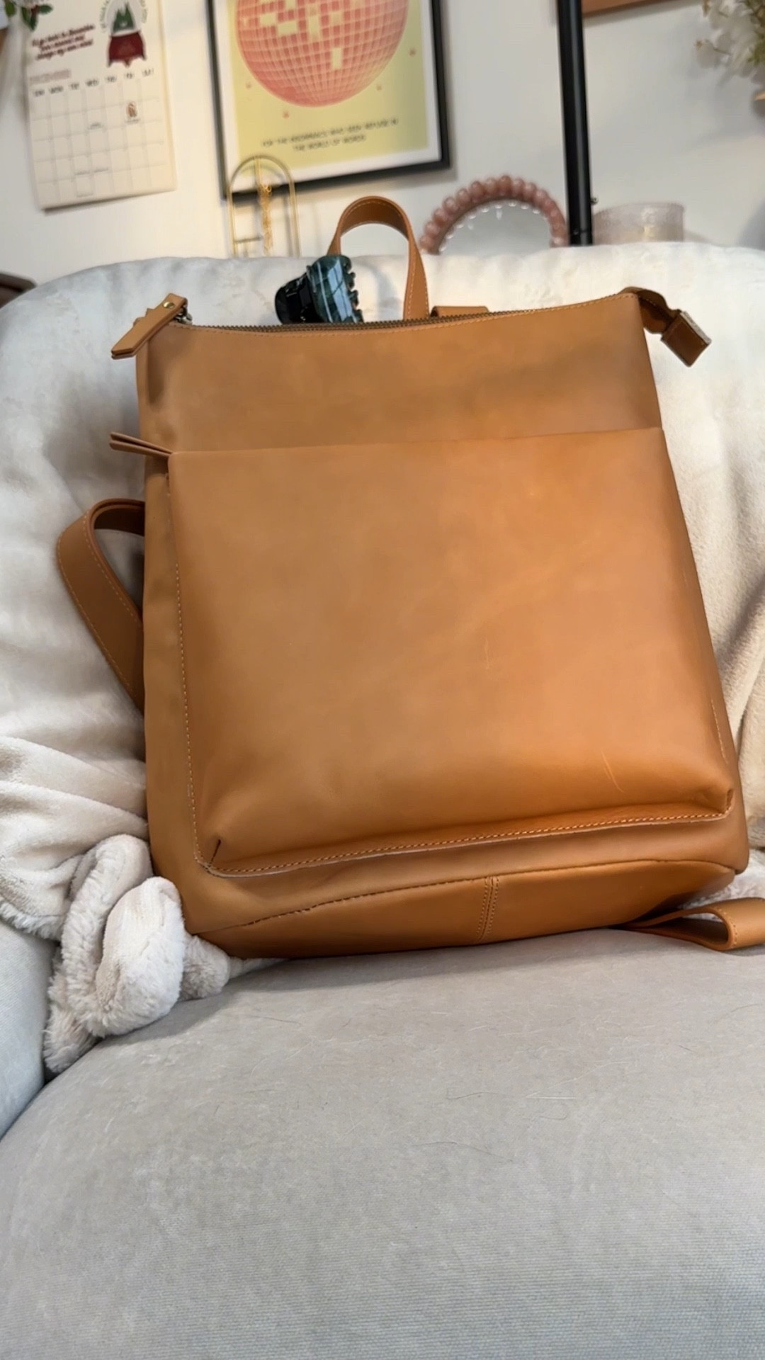 my favorite leather backpack is on sale today only for 30% off using the code Addi30 

#LTKItBag