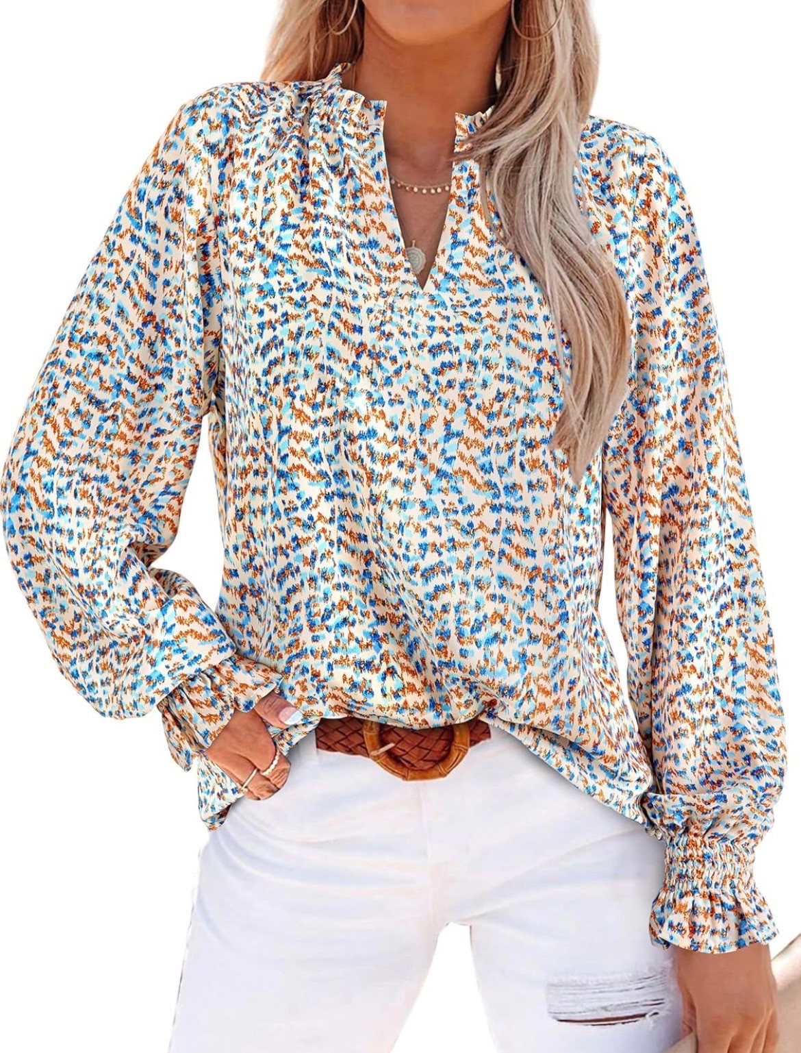 I wore this top this week and it always receives compliments! The great news is - it’s on sale!

#LTKootd #LTKSaleAlert #LTKgrwm